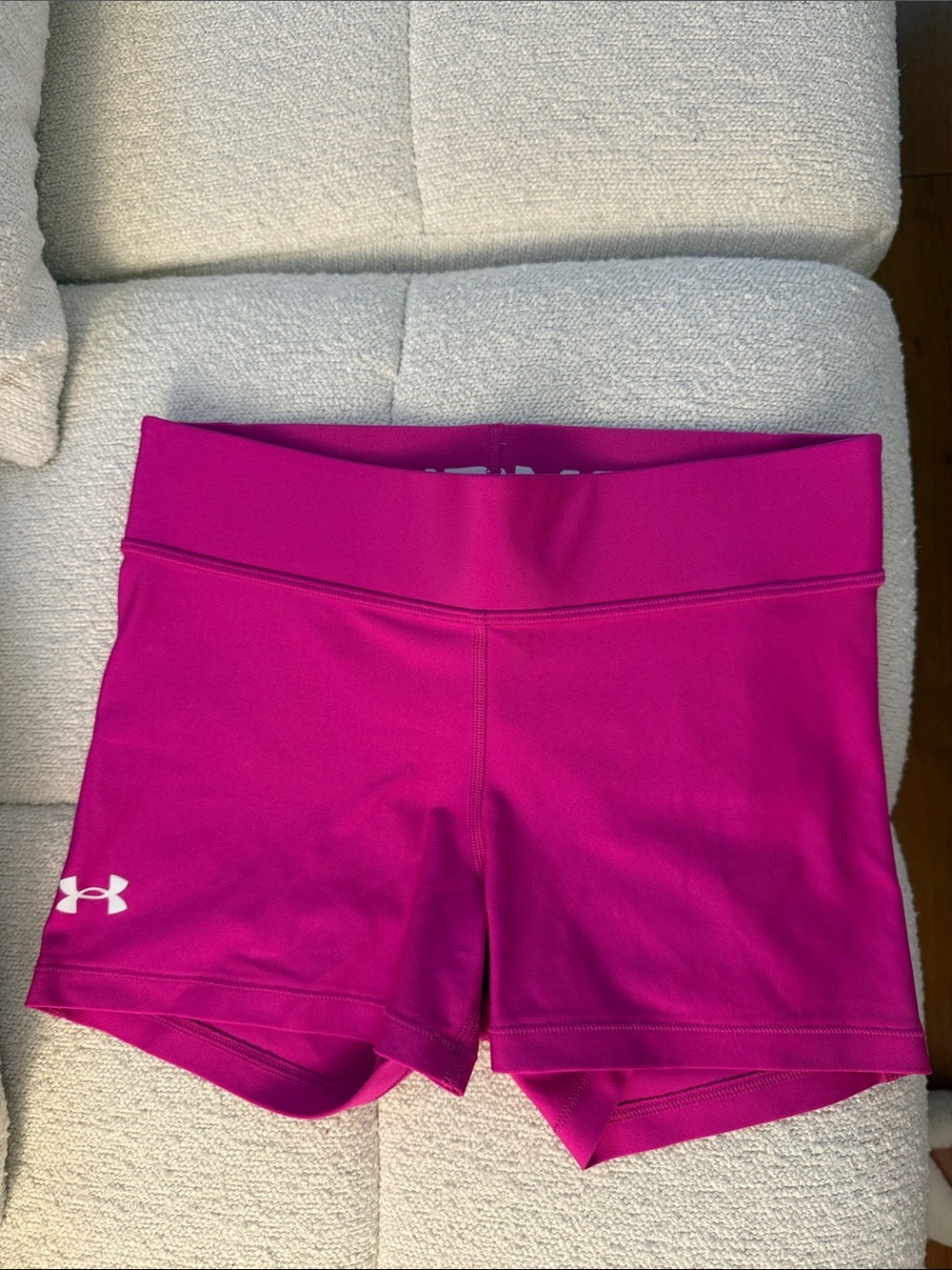 Under Armour Bright Fuchsia Women's Athletic Shorts